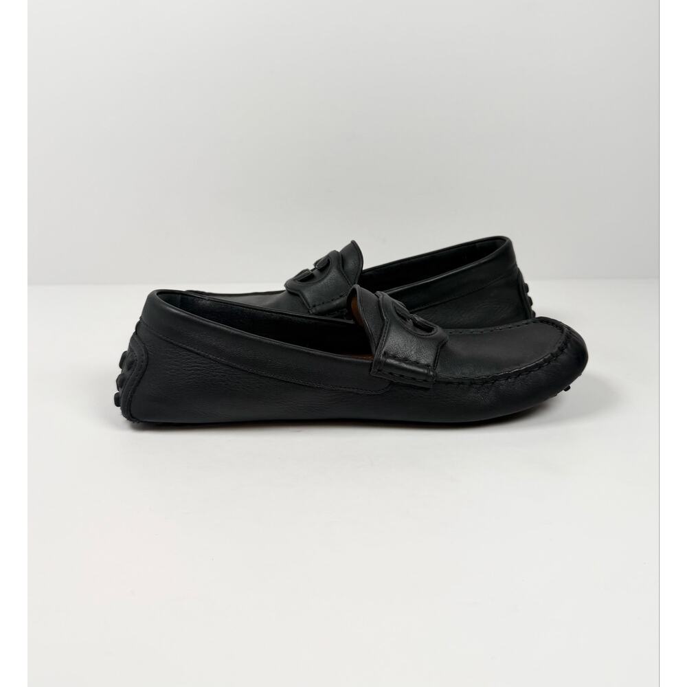 Size 9 - Gucci Leather Black Loafers - Picture 5 of 9